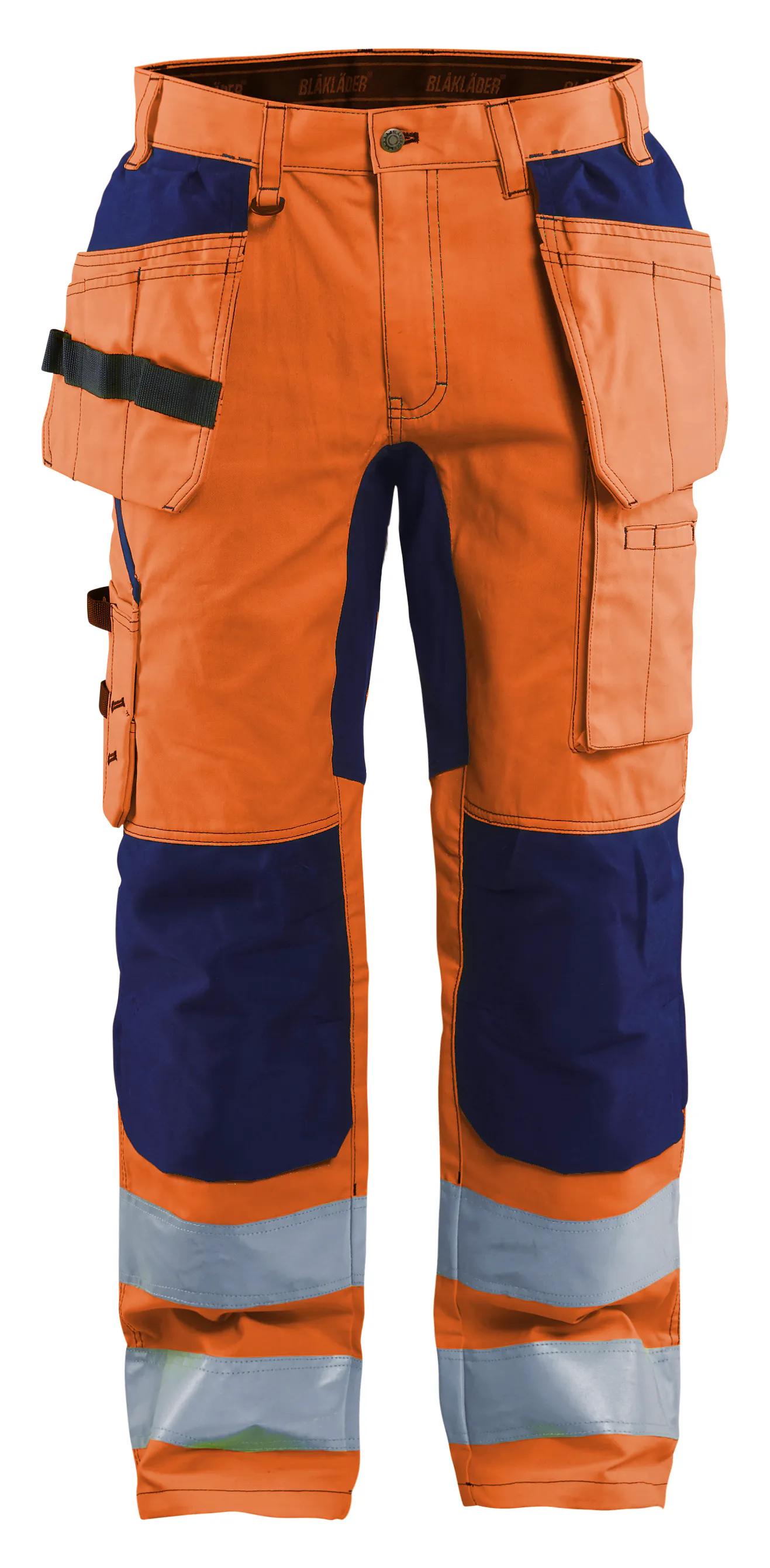 Oranje/Marineblauw