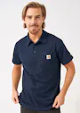 Carhartt Force Delmont 103569 Poloshirt Cotton Pocket Relaxed Fit miniatuur