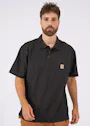 Carhartt Force Delmont 103569 Poloshirt Cotton Pocket Relaxed Fit miniatuur