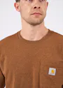 Carhartt 103296 T-Shirt Heavyweight S/S K87 Pocket Relaxed Fit miniatuur