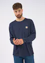 Carhartt TK4617 M T-shirt Long-Sleeve Pocket Force Midweight Relaxed Fit miniatuur