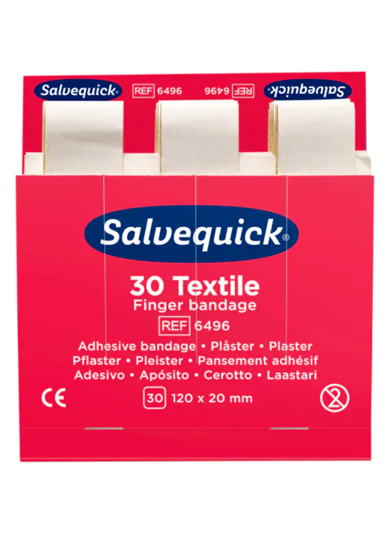 Cederroth Salvequick Textiel Vingerverband 30 stuks (14627636)