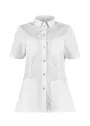 SHAE Care Dames Tuniek Claire wit 50018A miniatuur