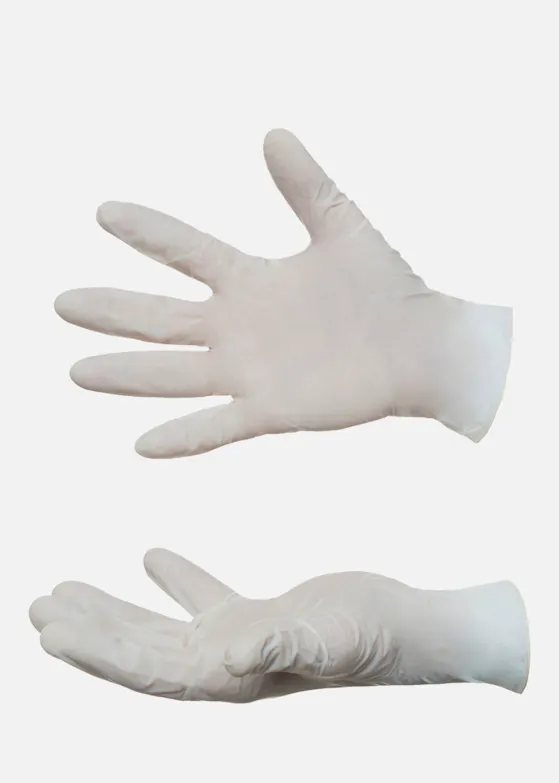 CMT Handschoenen Latex Poedervrij Wit (1.000 stuks)