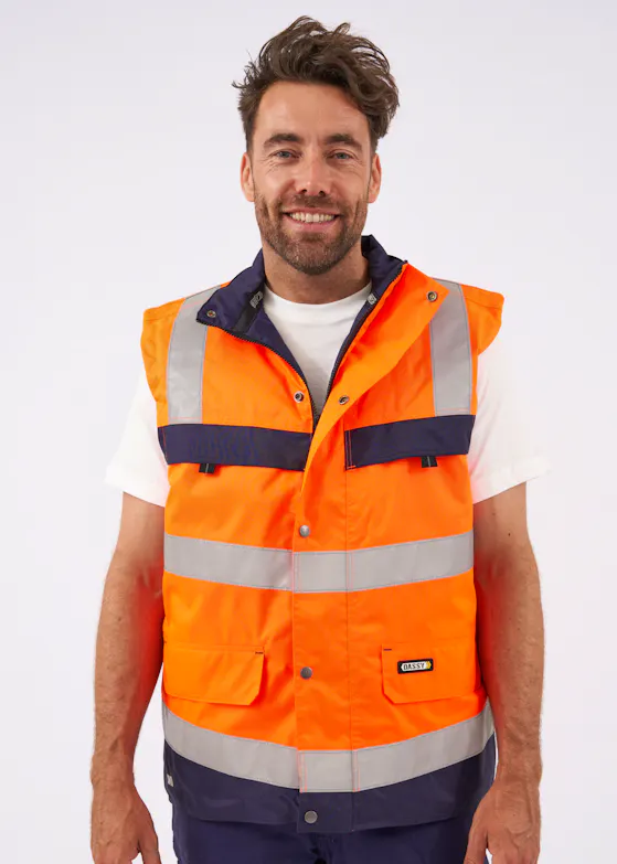 Dassy Bilbao 350100 Bodywarmer Reflecterend HiVis