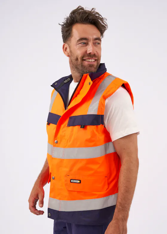 Dassy Bilbao 350100 Bodywarmer Reflecterend HiVis