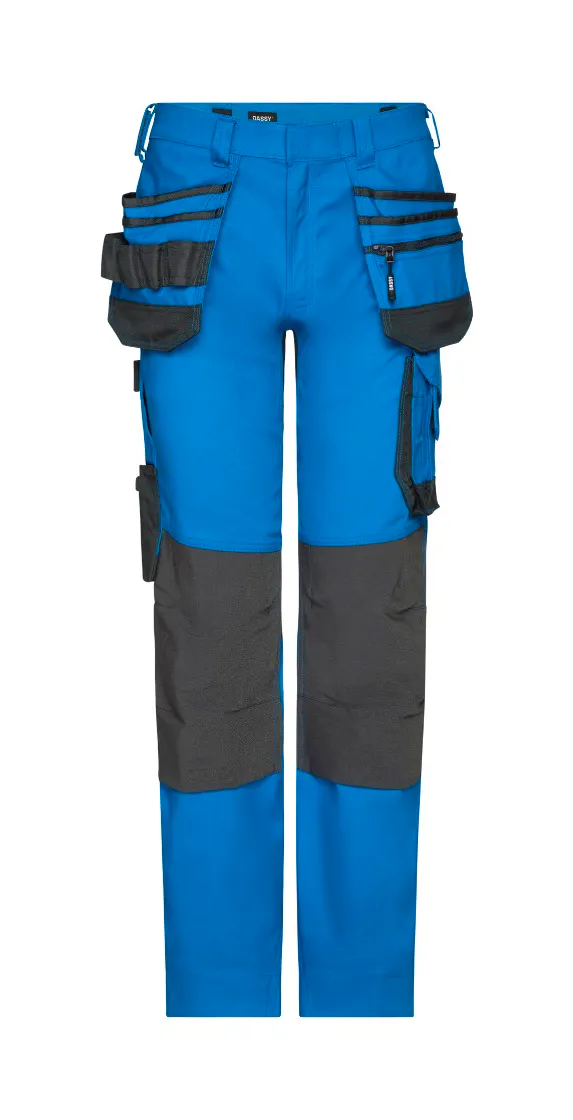Azuurblauw/Antraciet