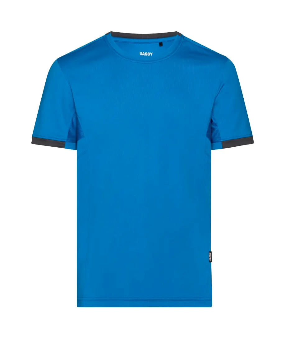 Azuurblauw/Antraciet