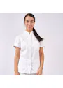 De Berkel zorgjas Jillian wit B3470326 miniatuur