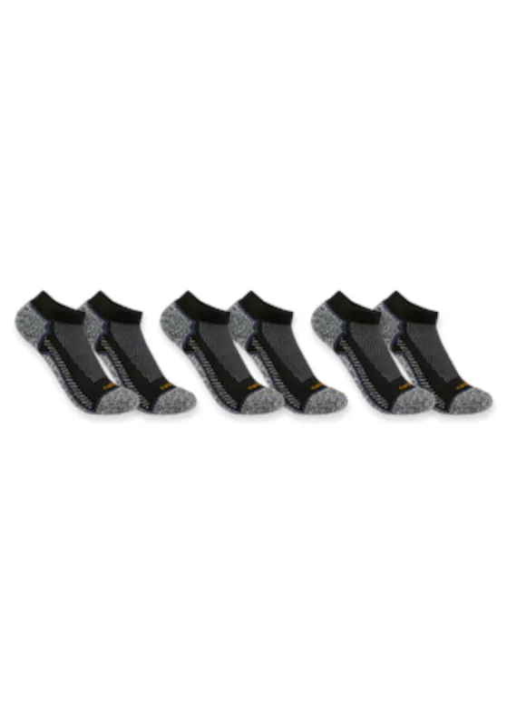 Carhartt Force Midweight Low Cut Sock 3 Pack SL3283M