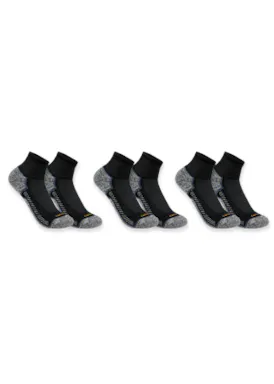 Carhartt Force Midweight Quarter Sock 3 Pack SQ5283M