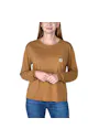 Carhartt 106121 T-Shirt Lightweight L/S Pocket Comfort Fit miniatuur
