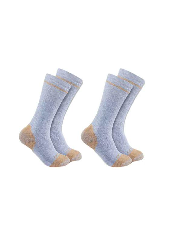 Carhartt Cotton Blend Steel Toe Boot Sock 2 Pack SB5552M