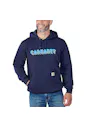 Carhartt Rain Defender Logo Graphic 105944 Trui Waterafstotend Verwarmd miniatuur