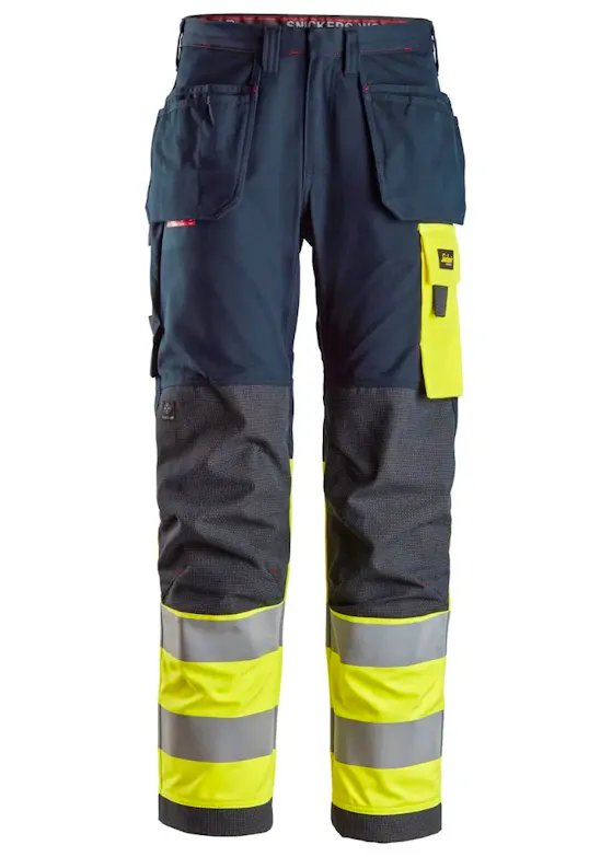 Snickers PW Trousers HP HV CL1 - 6276