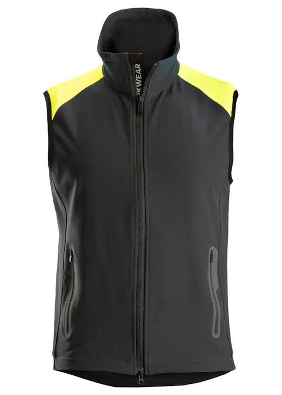 Snickers FlexiWork 8029 Vest Neon Stretch