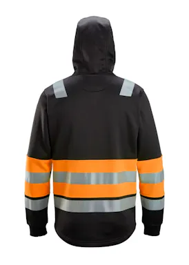 Snickers 8038 Hoodie Rits High-Vis Klasse 1 Reflecterend