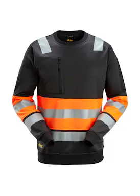 Snickers 8031 Sweatshirt High-Vis Klasse 1 Reflecterend