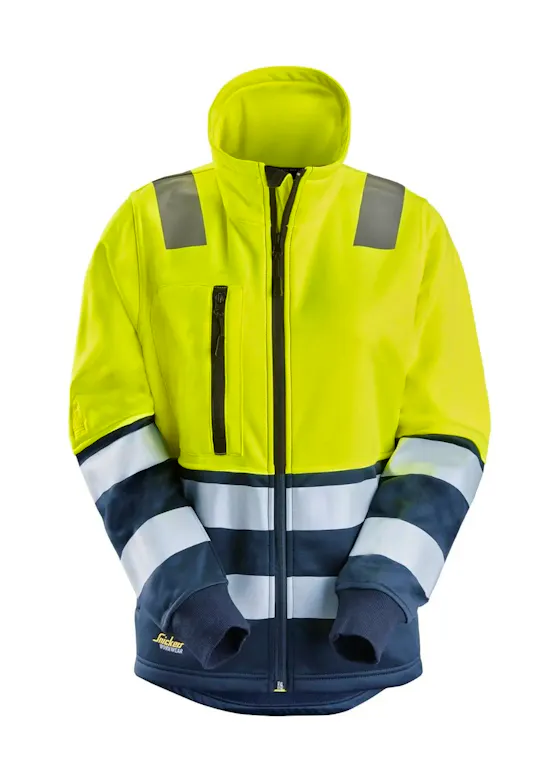 Snickers High-Vis Klasse 2 Damesjack Met Rits 8073