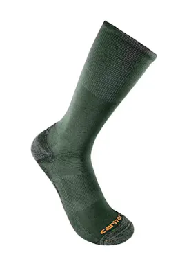 Carhartt Midweight Cotton-TENCEL Comfort Crew Sock 3 Pack SC8023M