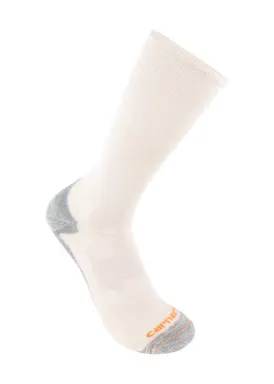 Carhartt Midweight Cotton-TENCEL Comfort Crew Sock 3 Pack SC8023W
