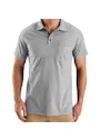 Carhartt Force Delmont 103569 Poloshirt Cotton Pocket Relaxed Fit miniatuur