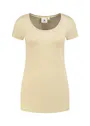 Lemon & Soda 1268 T-shirt Body Fit Dames miniatuur