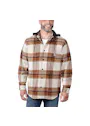 Carhartt 105938 Overhemden Sherpa-Lined Flannel Stretch miniatuur