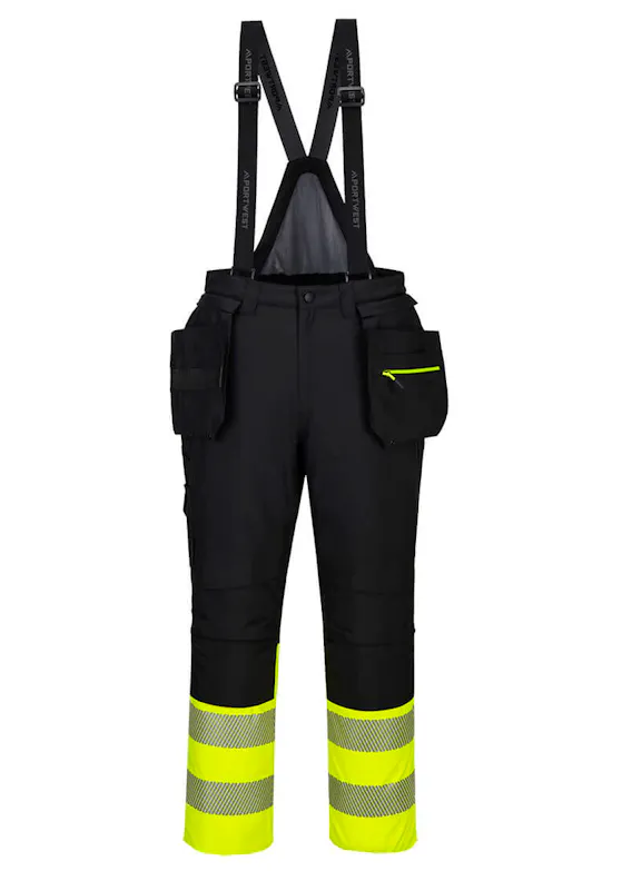 Portwest DX4 Winter Amerikaanse Overall DX437 Hi-Vis Klasse 1 Stretch Waterdicht