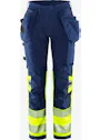 Fristads Stiby High Vis Green werkbroek dames stretch klasse 1 2663 GSTP miniatuur