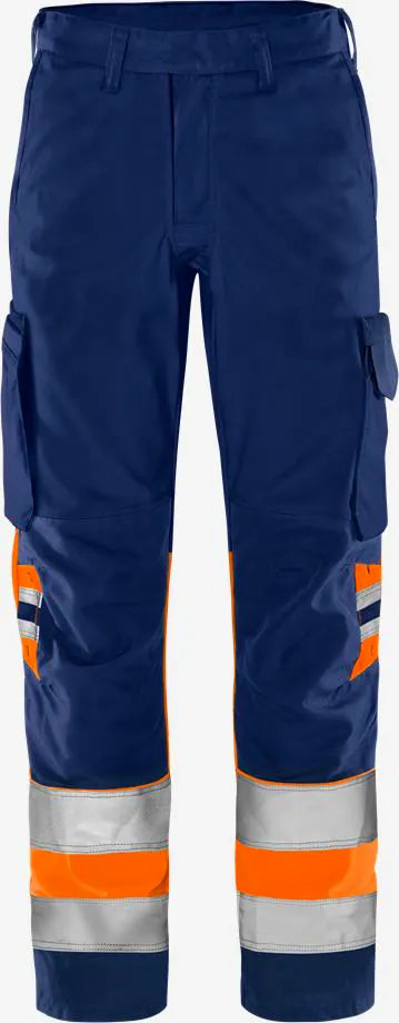 Hi-Vis Oranje/Marineblauw
