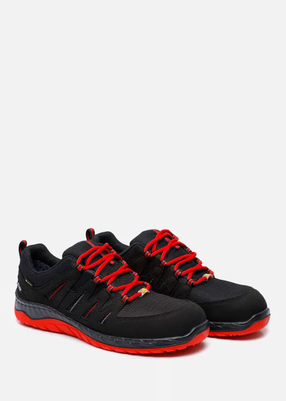 Elten Maddox GTX W Black-Red Low ESD S3 CI