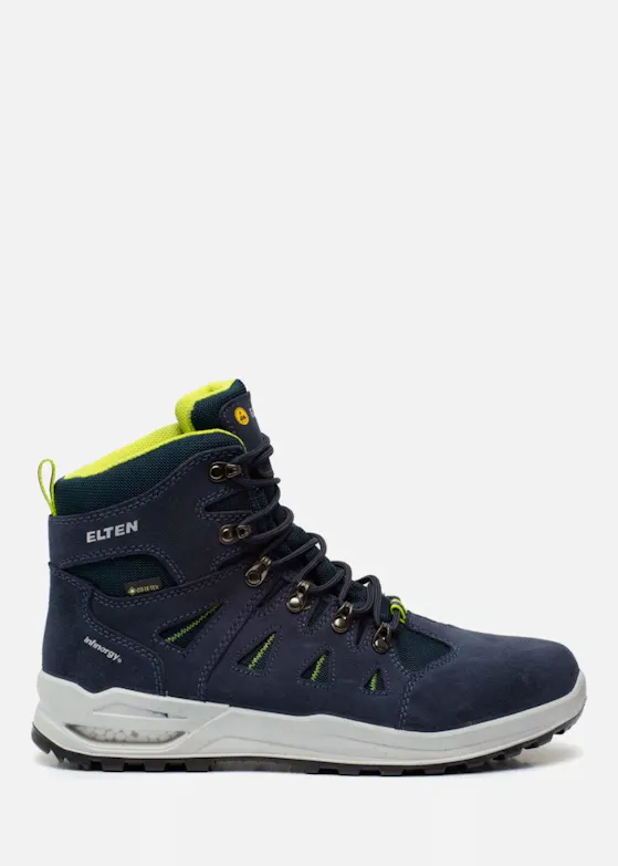 Elten Riley XXF GTX Blue-Lime Mid ESD O2 WR CI