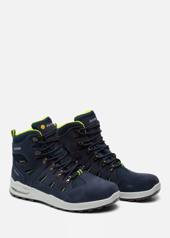 Elten Riley XXF GTX Blue-Lime Mid ESD O2 WR CI