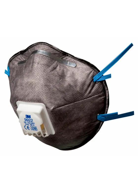 3M 9922 stofmasker FFP2 met ventiel