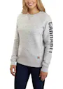 Carhartt Clarksburg 104410 Sweatshirt Crewneck Verwarmd Comfort Fit miniatuur