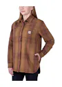 Carhartt 105991 Overhemden Twill L/S Plaid Comfort Fit miniatuur