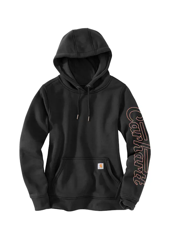 Carhartt Rain Defender 105996 Sweatshirt Hooded Verwarmd Comfort Fit Dames