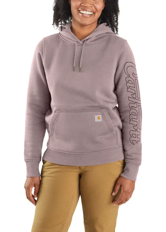 Carhartt Rain Defender 105996 Sweatshirt Hooded Verwarmd Comfort Fit Dames