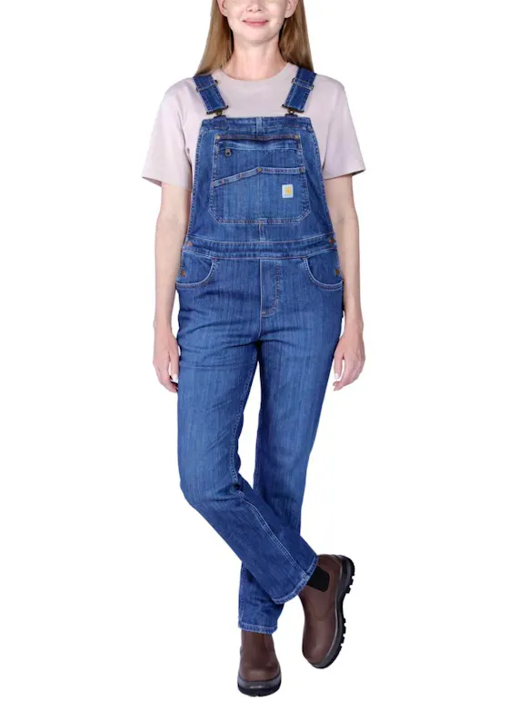Carhartt 106002 Bib Overal Denim Comfort Fit
