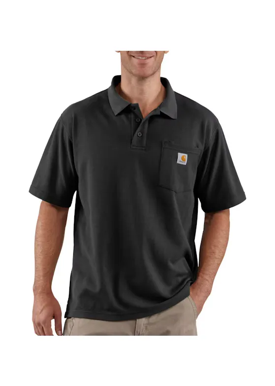 Carhartt 106685 Poloshirt Midweight S/S Pocket Piqué Loose Fit