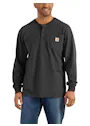 Carhartt Workwear Henley K128 T-Shirts Pocket L/S Comfort Fit miniatuur