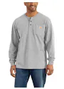 Carhartt Workwear Henley K128 T-Shirts Pocket L/S Comfort Fit miniatuur