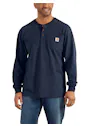Carhartt Workwear Henley K128 T-Shirts Pocket L/S Comfort Fit miniatuur