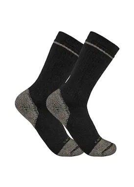 Carhartt Cotton Blend Steel Toe Boot Sock 2 Pack SB5552M
