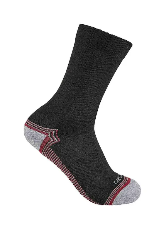 Carhartt Force Midweight Crew Sock 3 Pack SC6423W