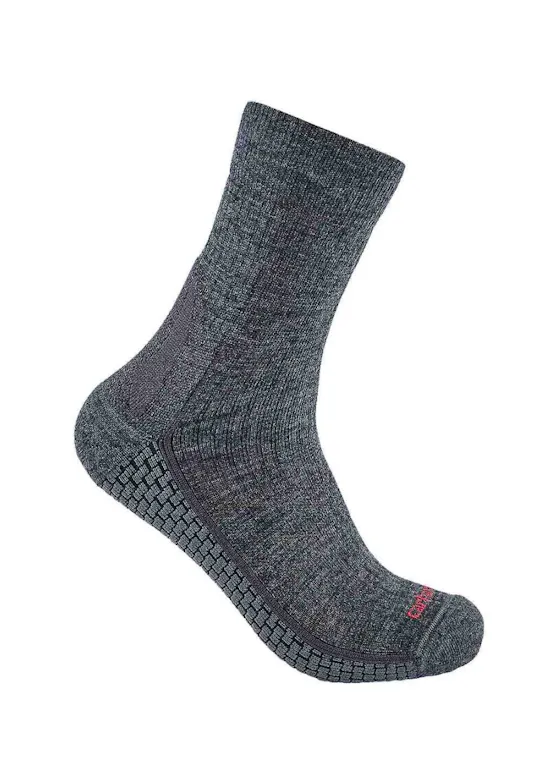 Carhartt Synthetic-Merino Wool Short Crew Sock SS9260-W