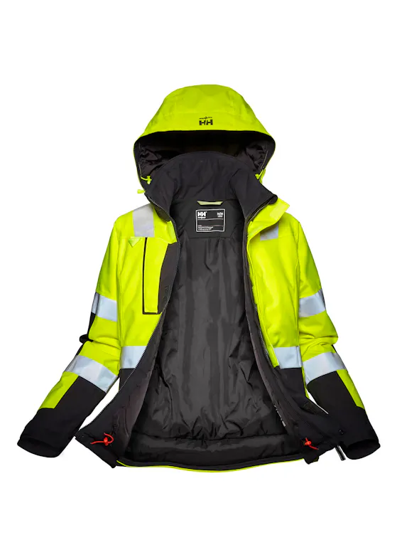 Helly Hansen W Luna Hi Vis Winter Geïsoleerde Jas Dames