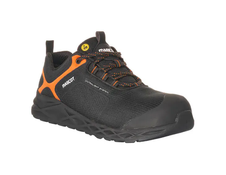 0914-Zwart/Hi-Vis Oranje