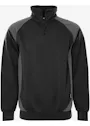 Fristads 300511 Sweater Met Korte Rits 7048 GSM - 122408 Regular Fit Skarup miniatuur